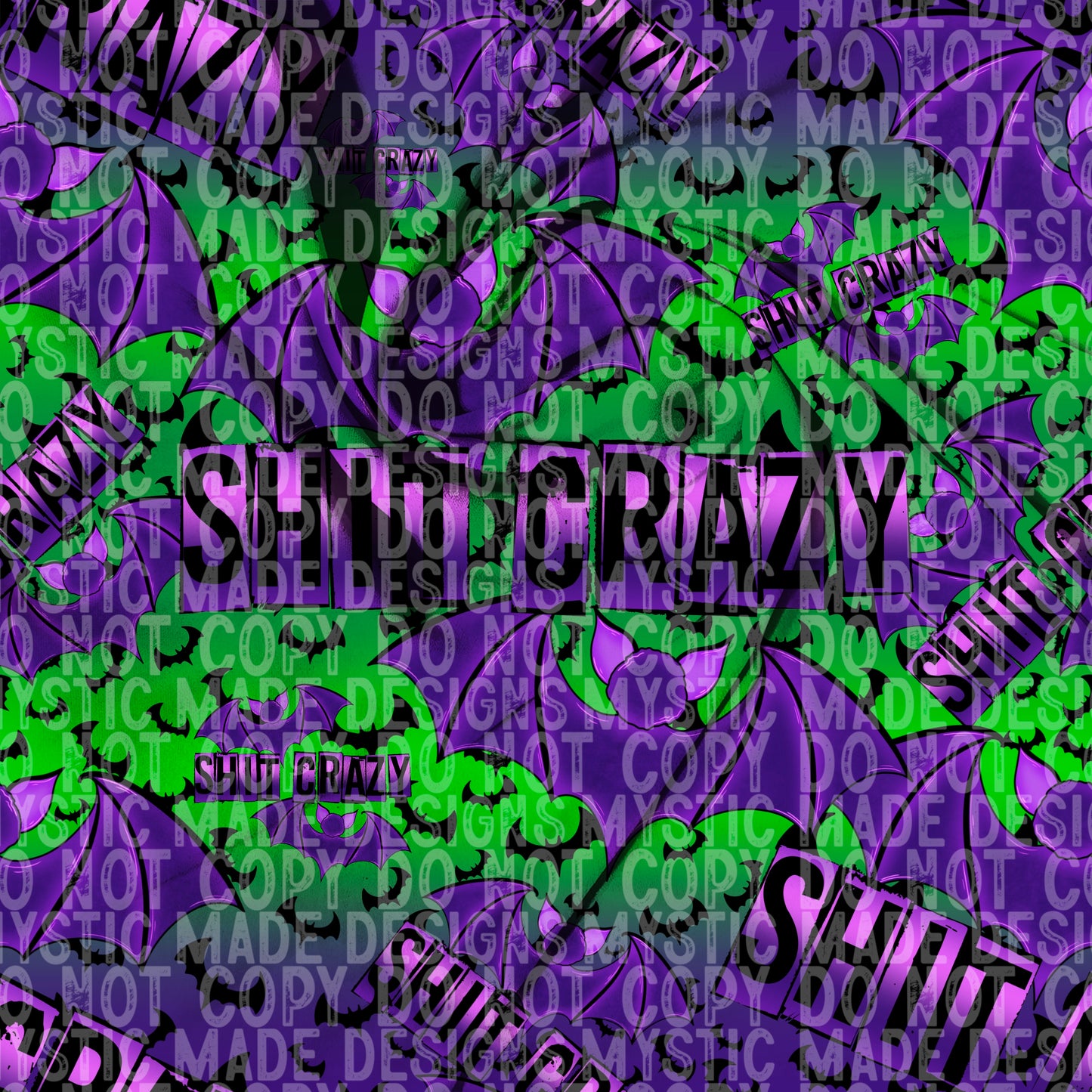 Bat Shit Crazy Seamless