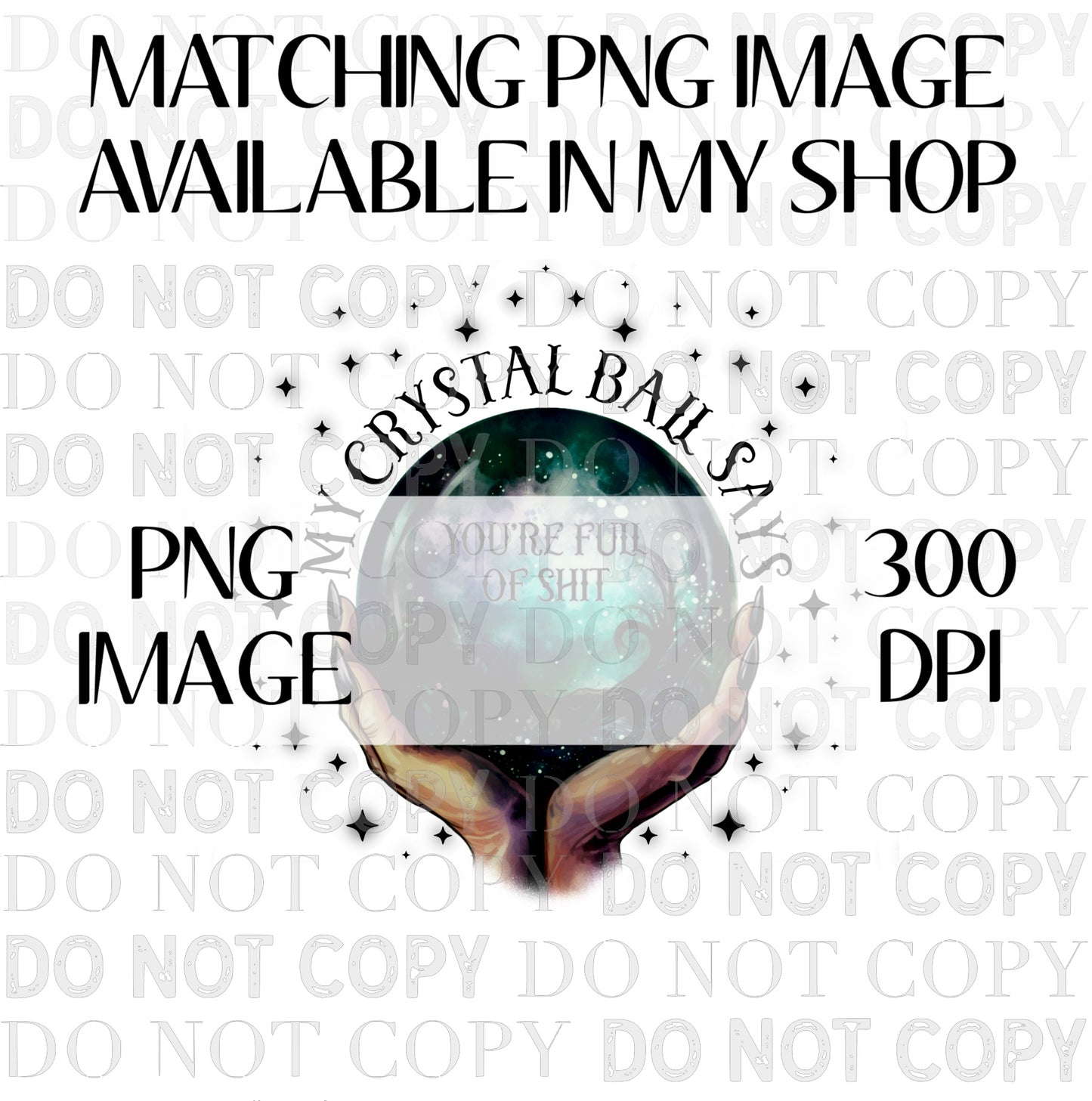 Crystal Ball Wrap PNG