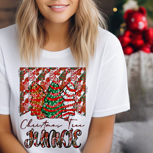 Christmas Tree Junkie PNG