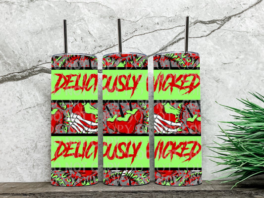 Deliciously Wicked Just One Bite Worded Wrap