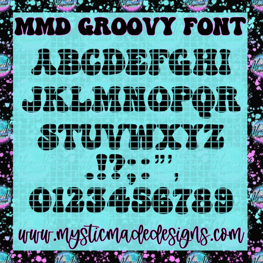 MMD Groovy Font