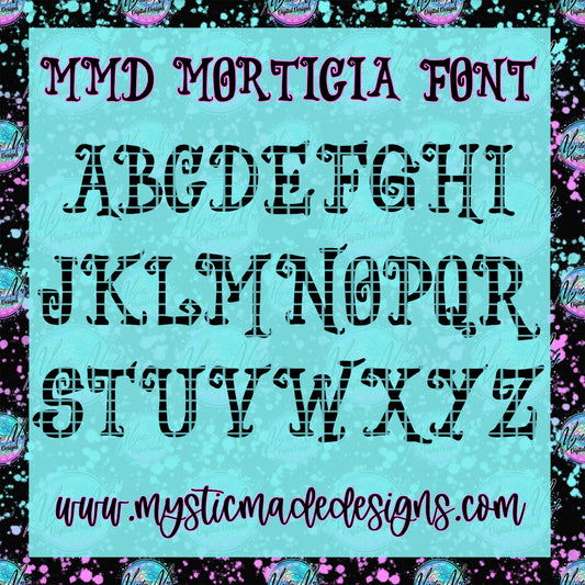 MMD Morticia Font