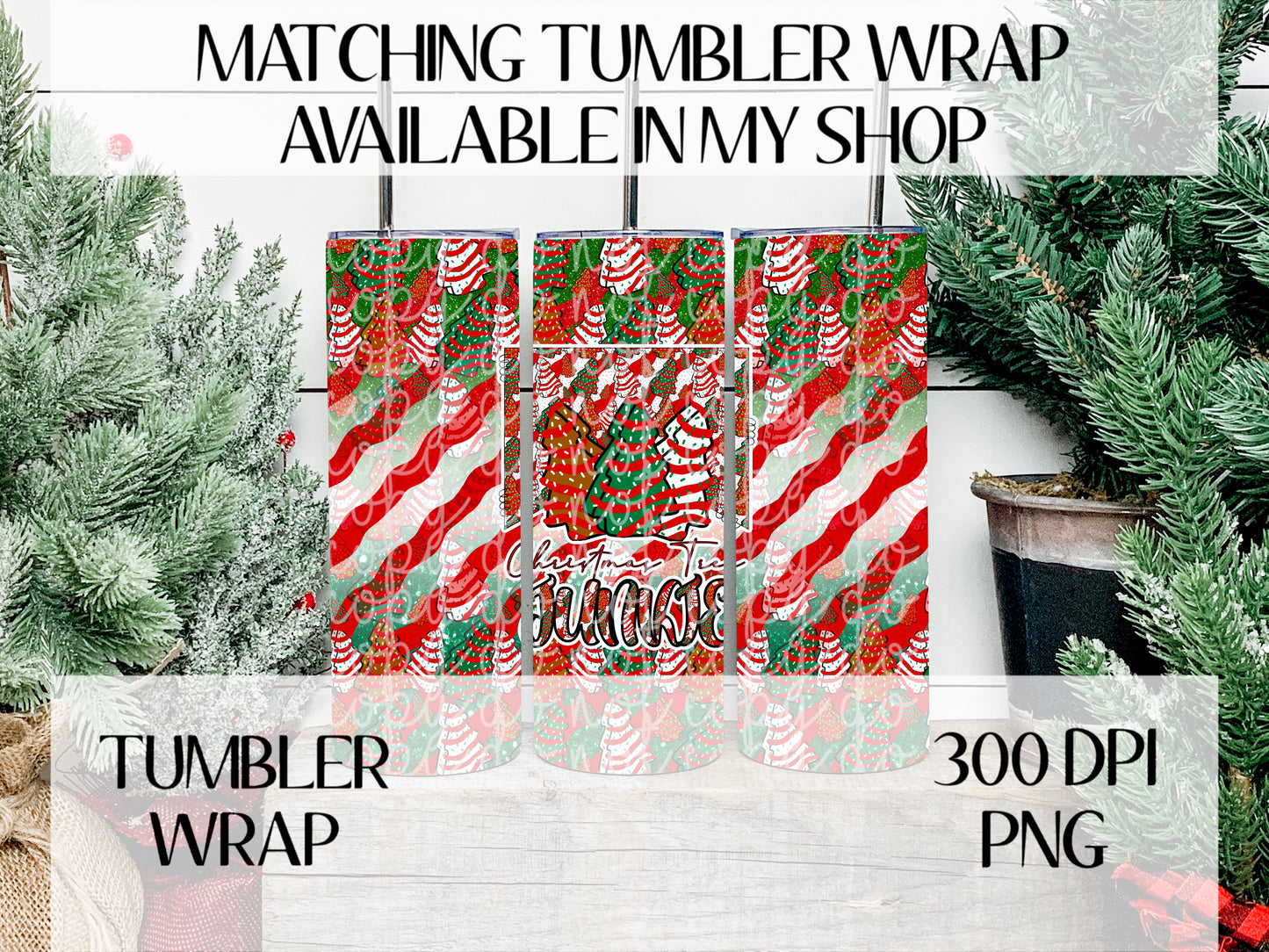 Christmas Tee Junkie Geometric Wrap