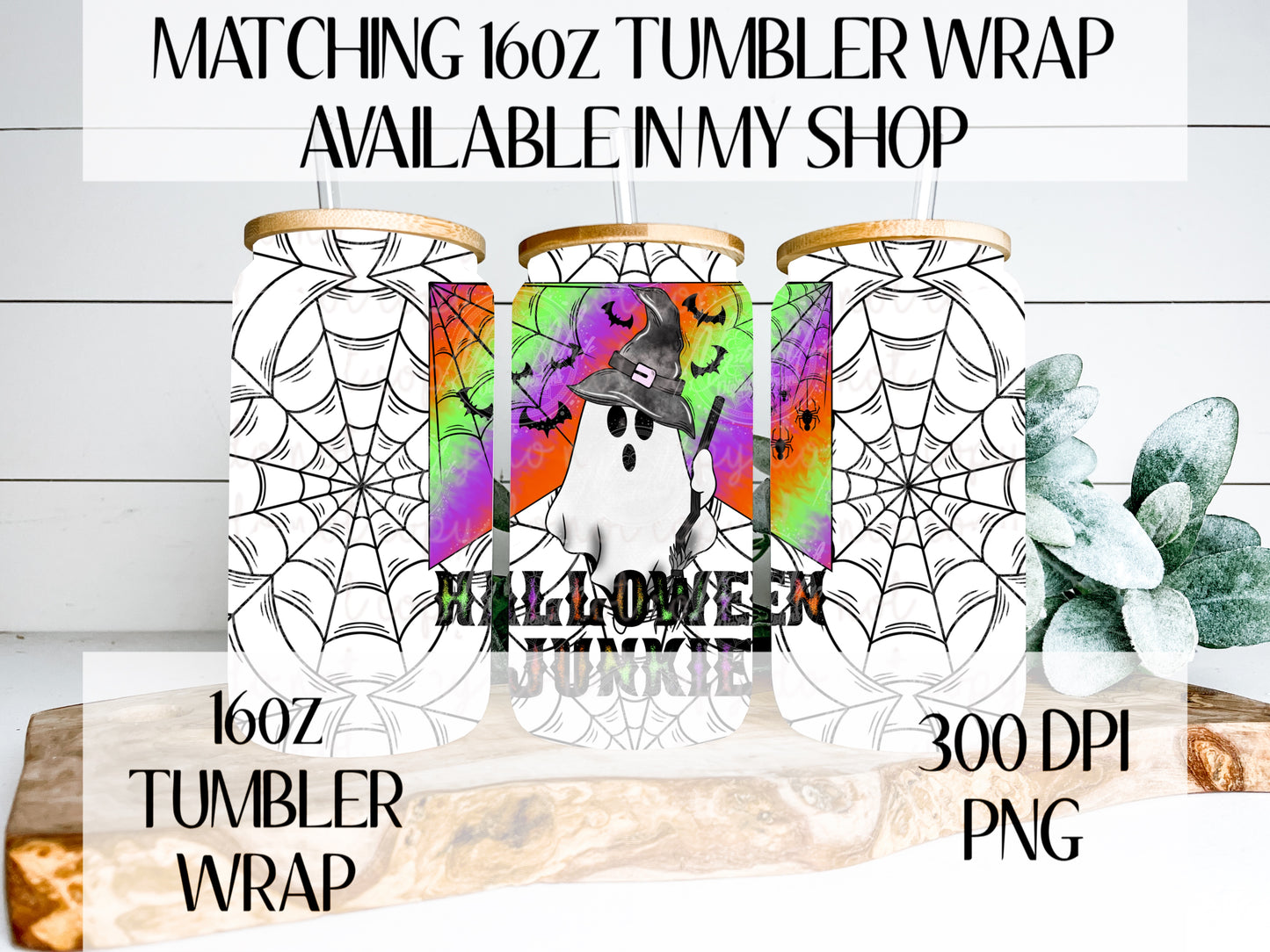 Halloween Junkie Geometric Wrap