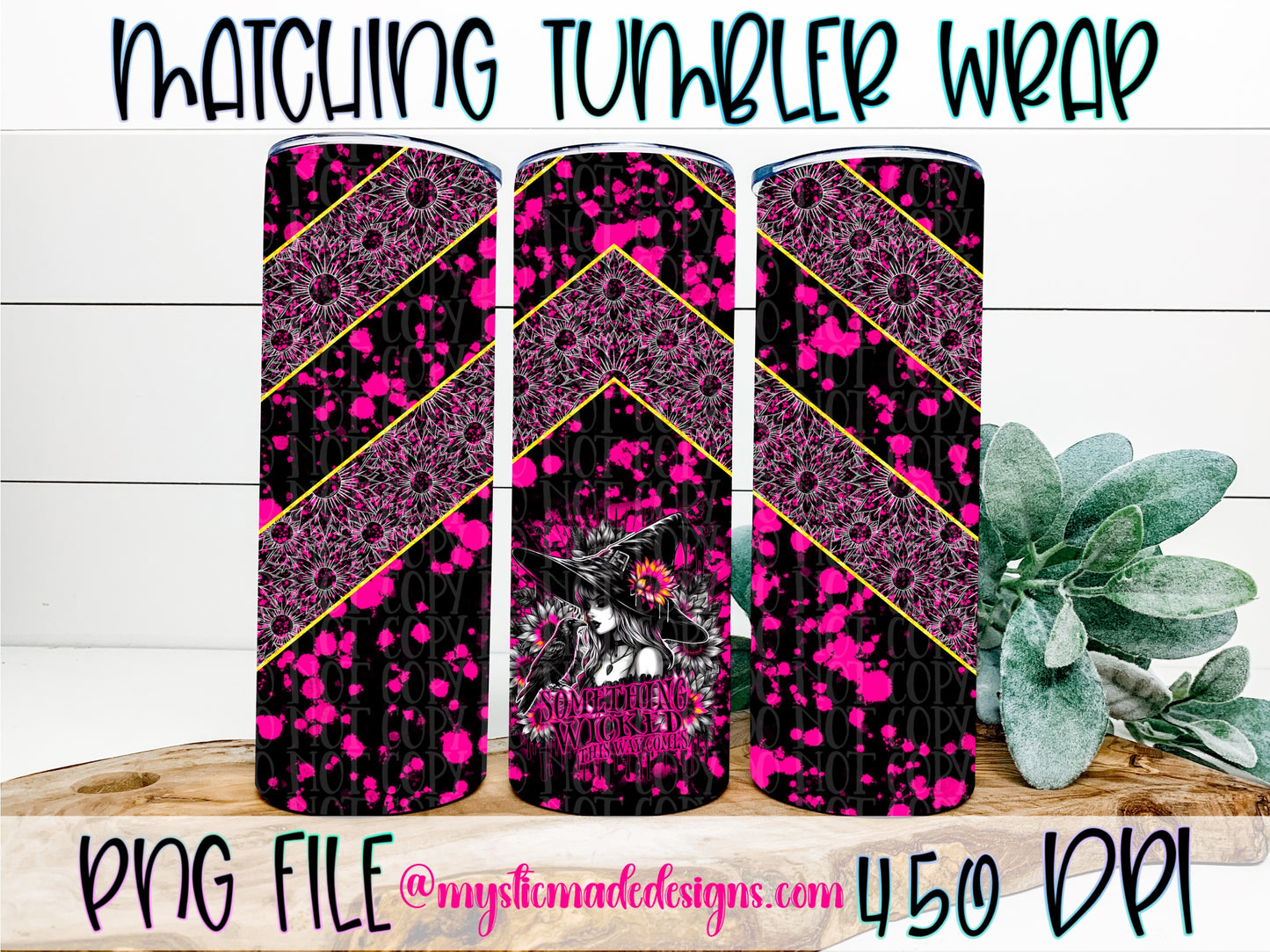 Something Wicked This Way Comes Geometric Wrap