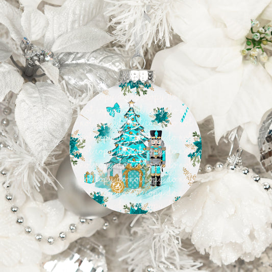 Mint Nutcracker Ornament