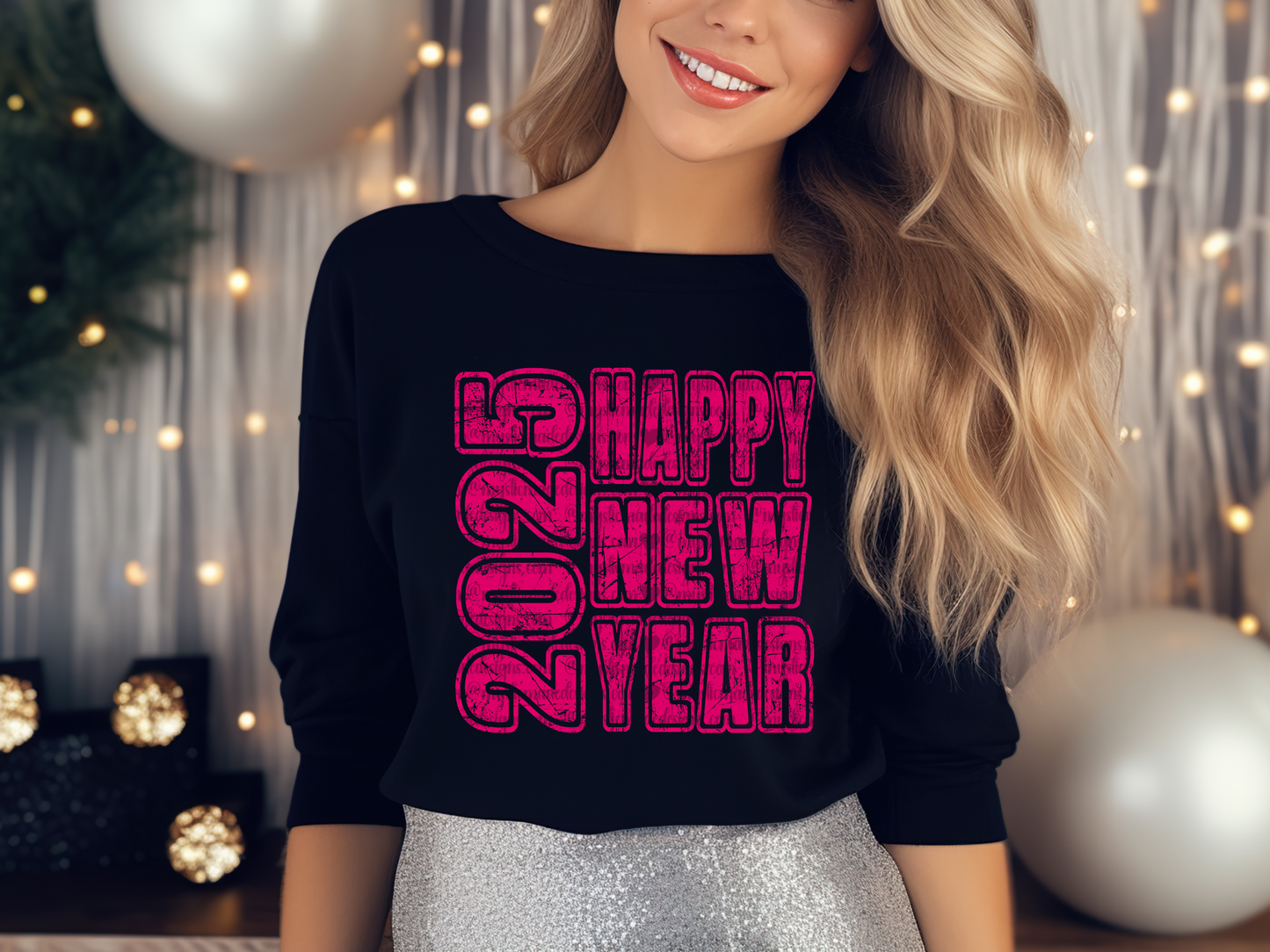 2025 Happy New Year (Distressed)