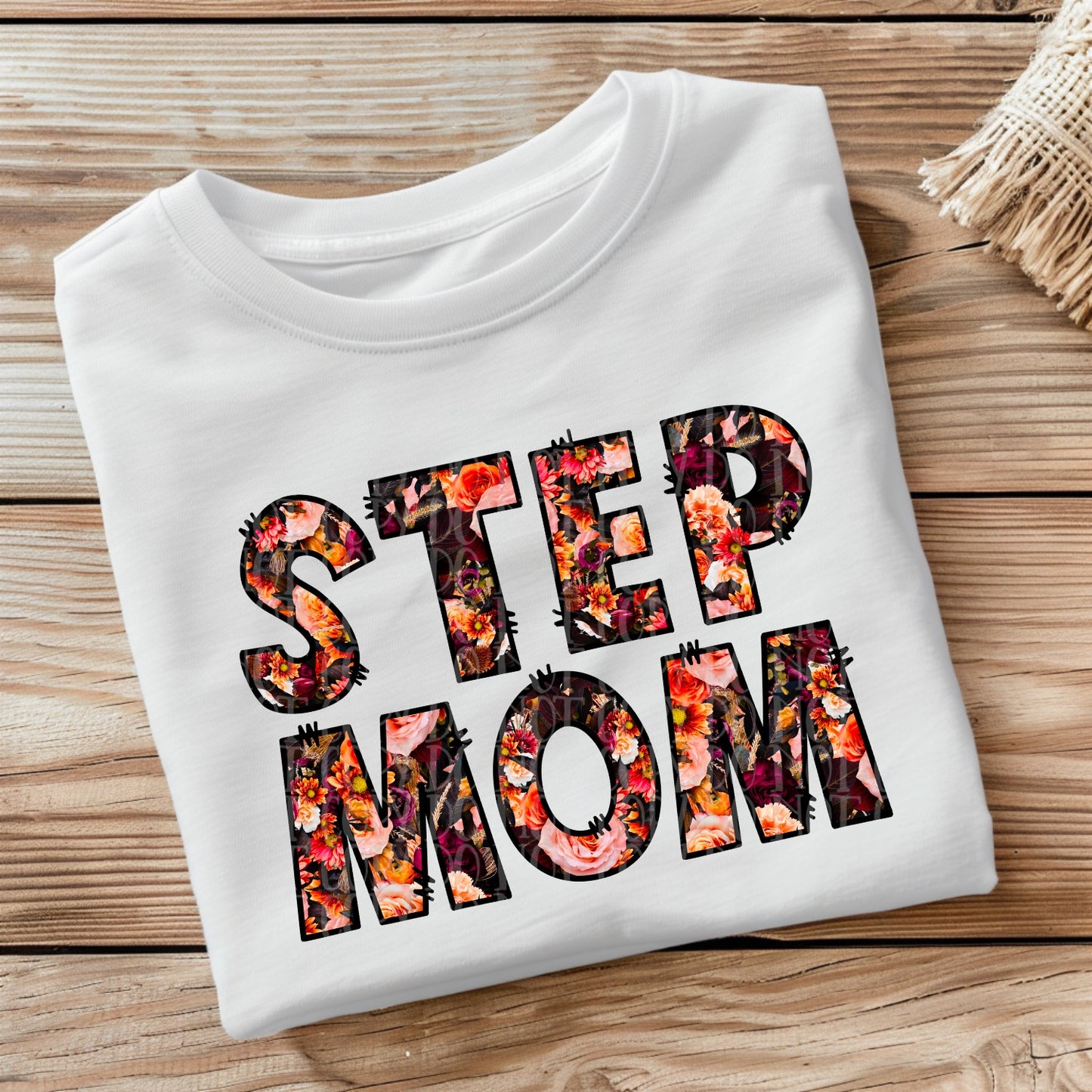 Step Mom - Dark Boho Floral