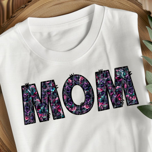 Mom - Dark Goth Floral