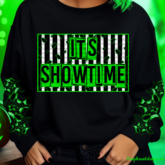 It's Showtime Front & Sleeves