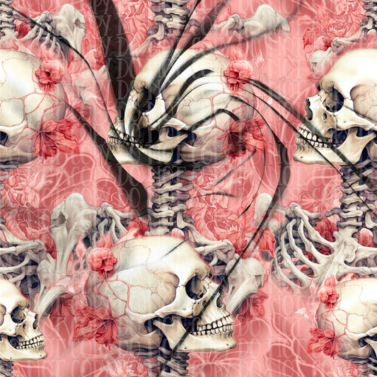 Skull Floral Skellie Seamless