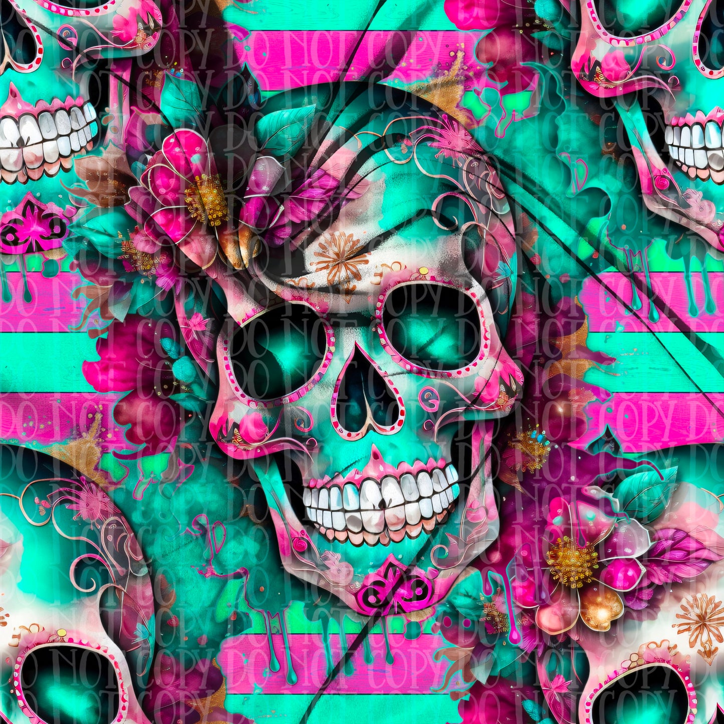 Sugar Skull Seamless