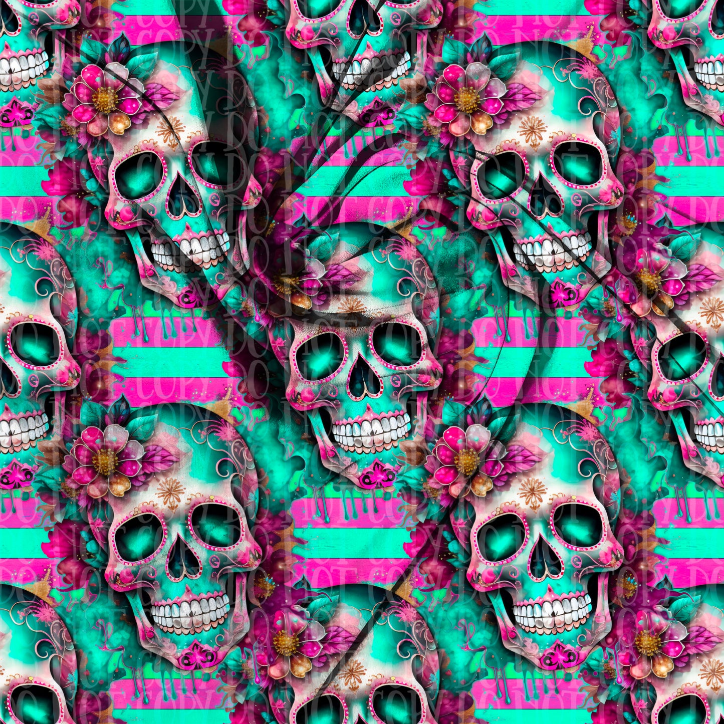 Sugar Skull Seamless