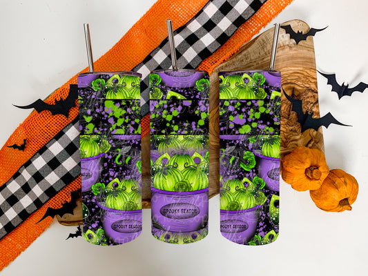 Spooky Season Bucket TRANSPARENT Wrap