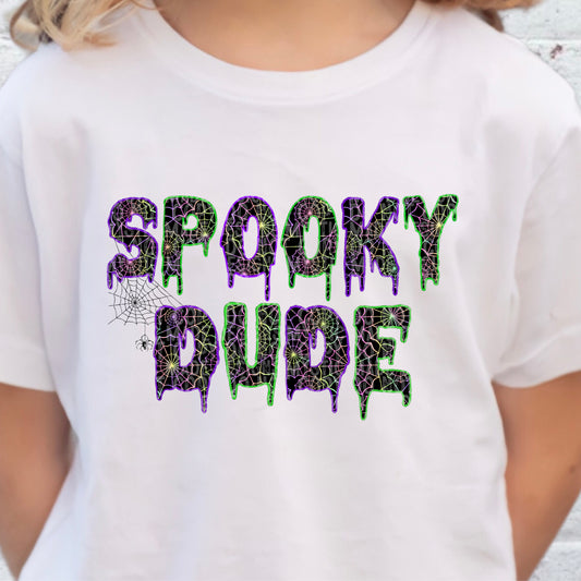 Spooky Dude Faux Embroidery PNG