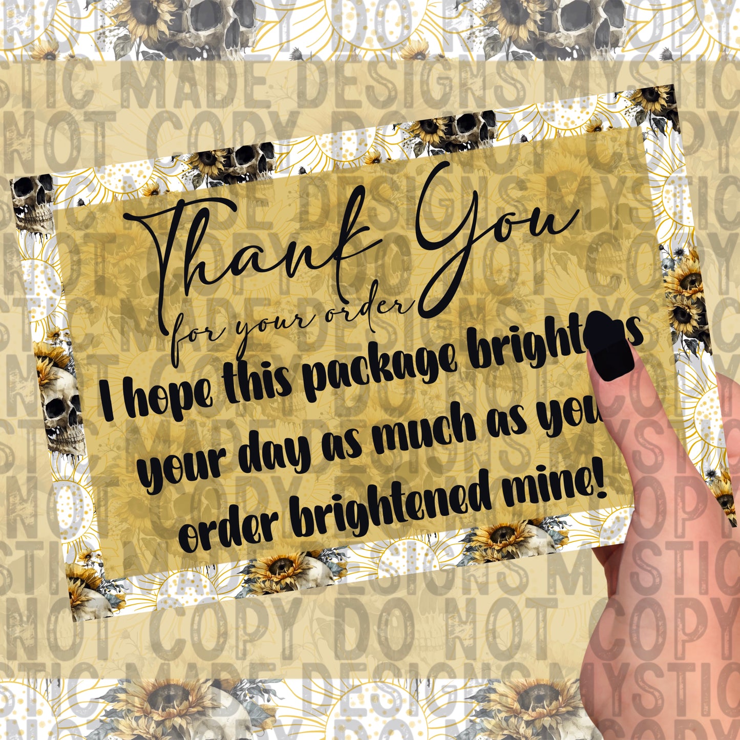 Thank You Card Design 10