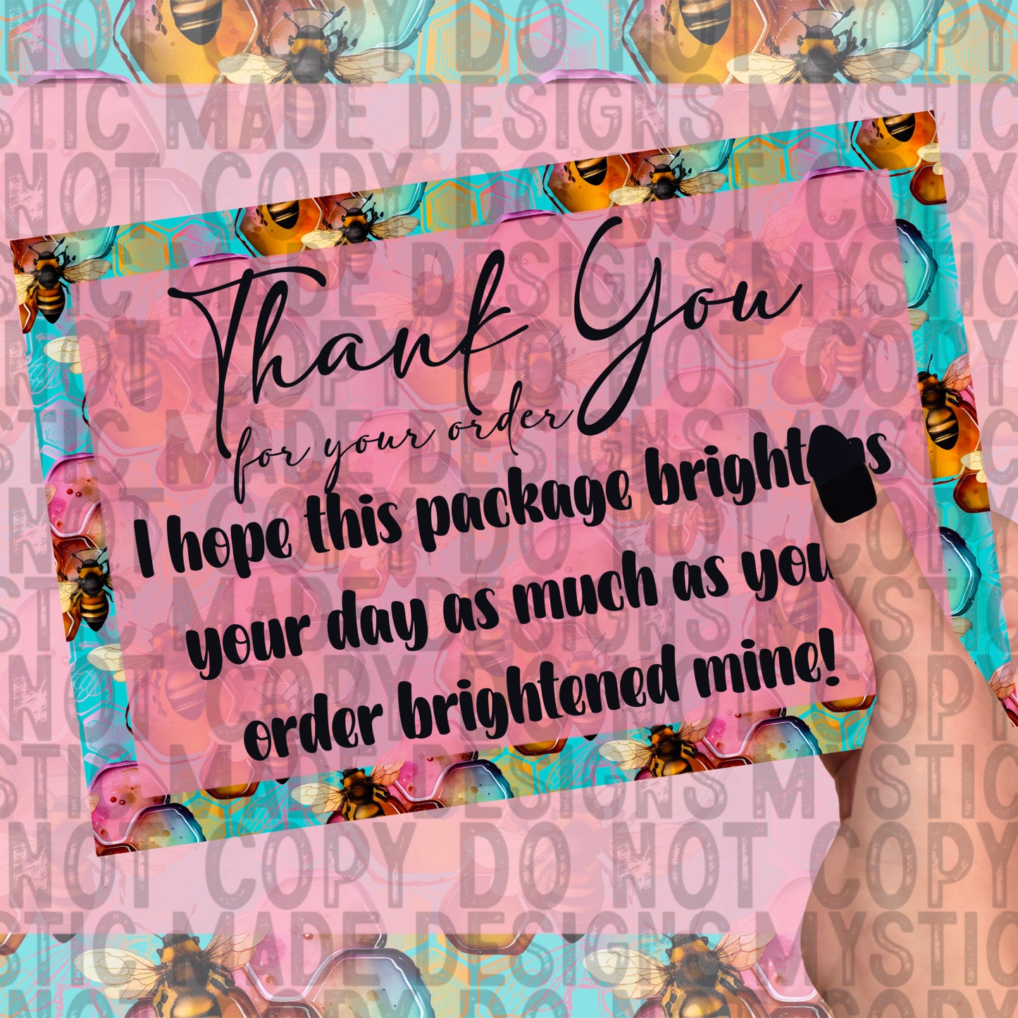 Thank You Card Design 13