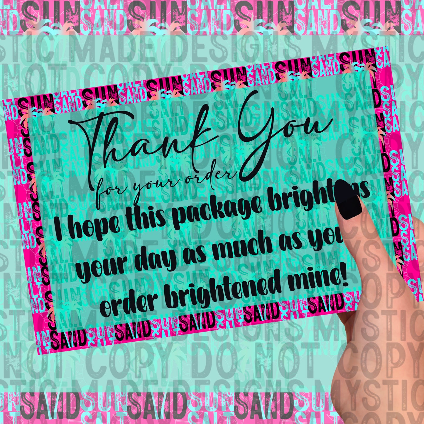 Thank You Card Design 15