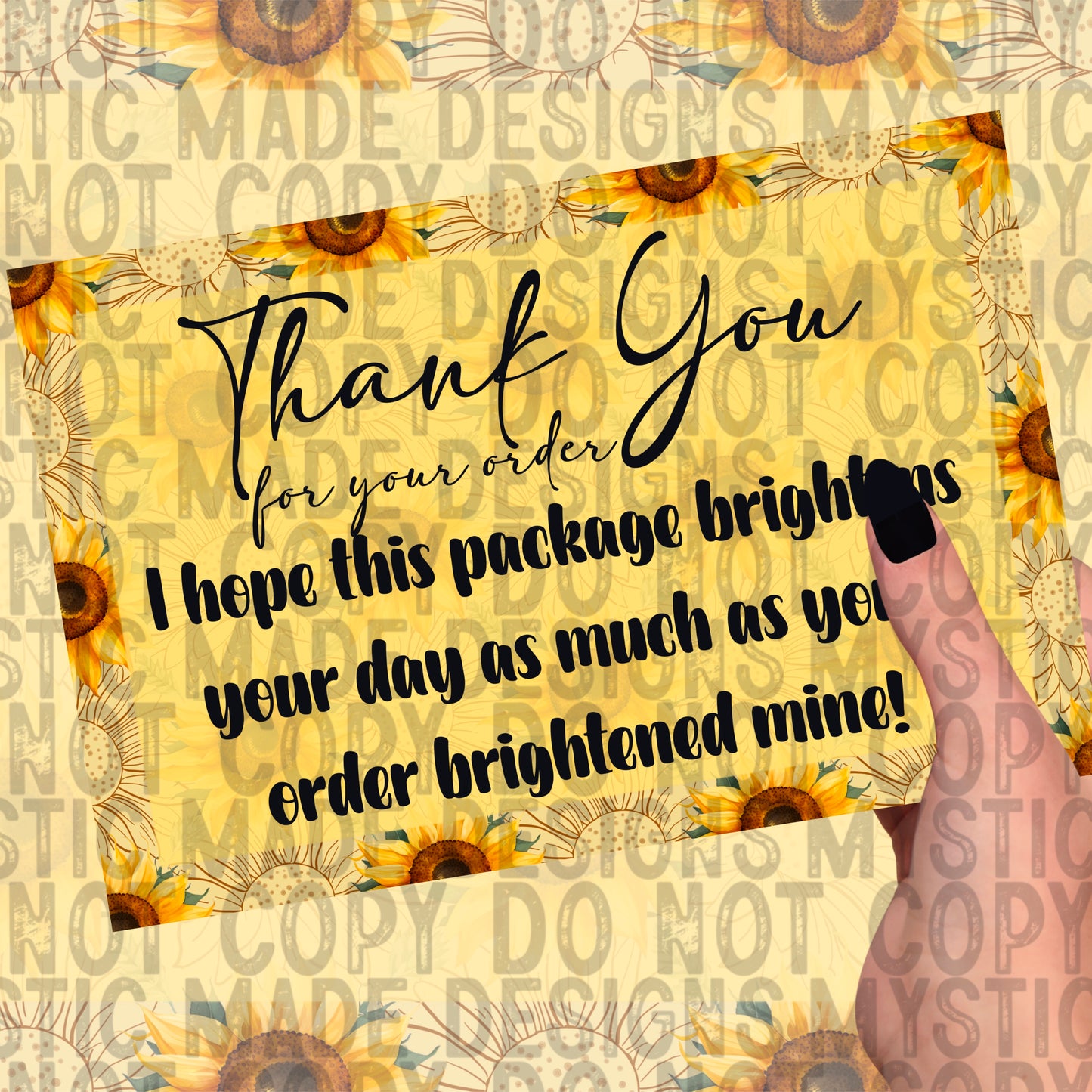 Thank You Card Design 20