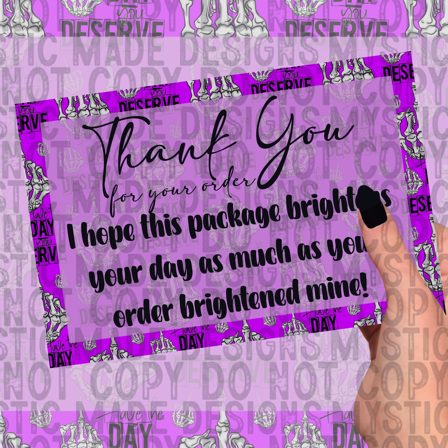 Thank You Card Design 5