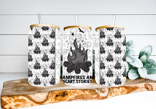 Campfires And Scary Stories 16oz Wrap