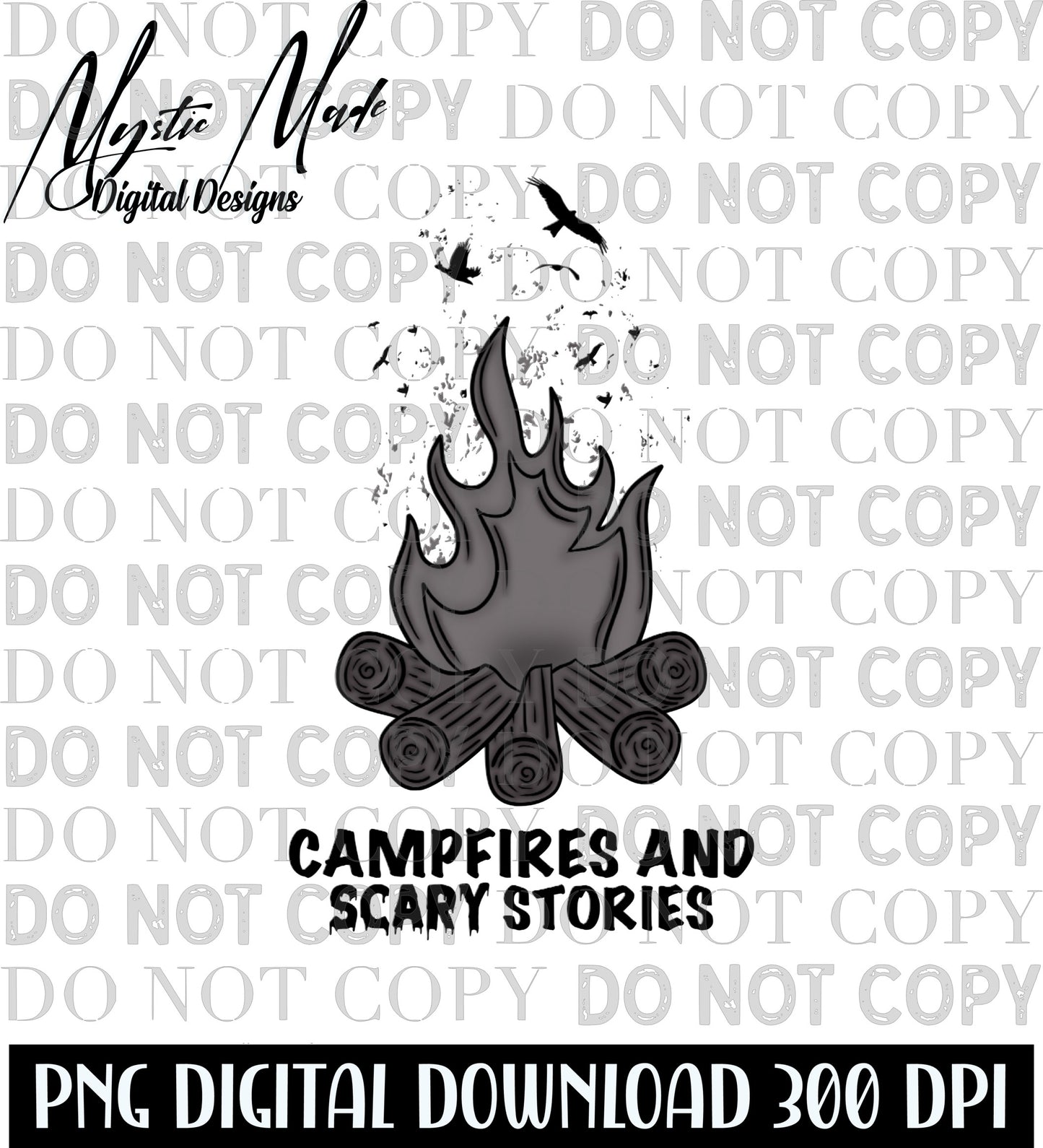 Campfires And Scary Stories PNG