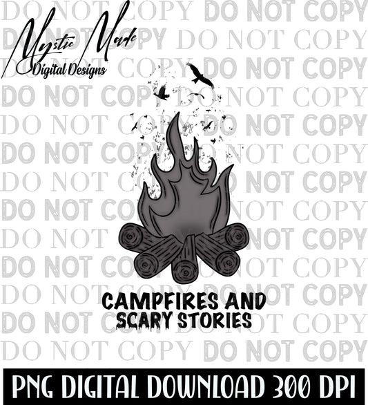 Campfires And Scary Stories PNG