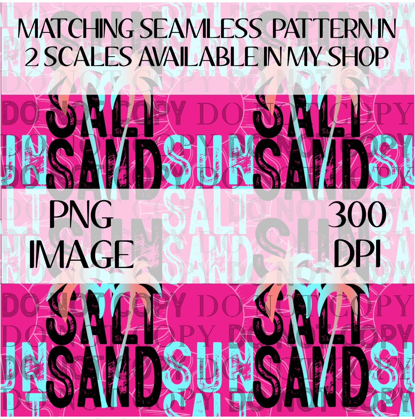 Sun Salt Sand PNG