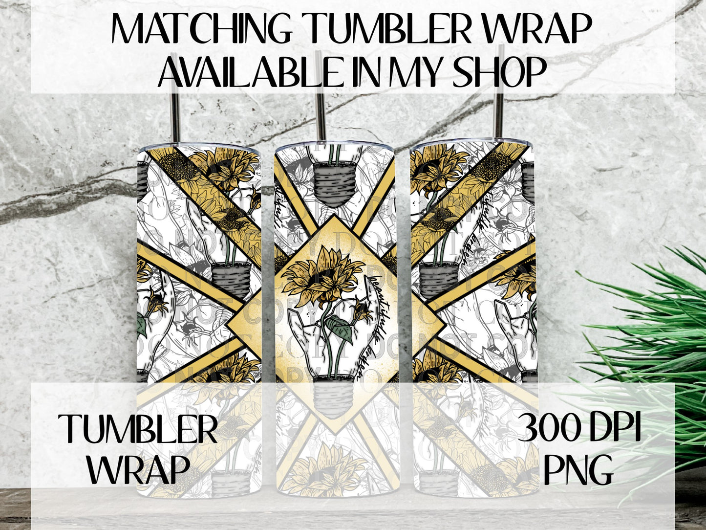 Beautifully Broken Wrap PNG