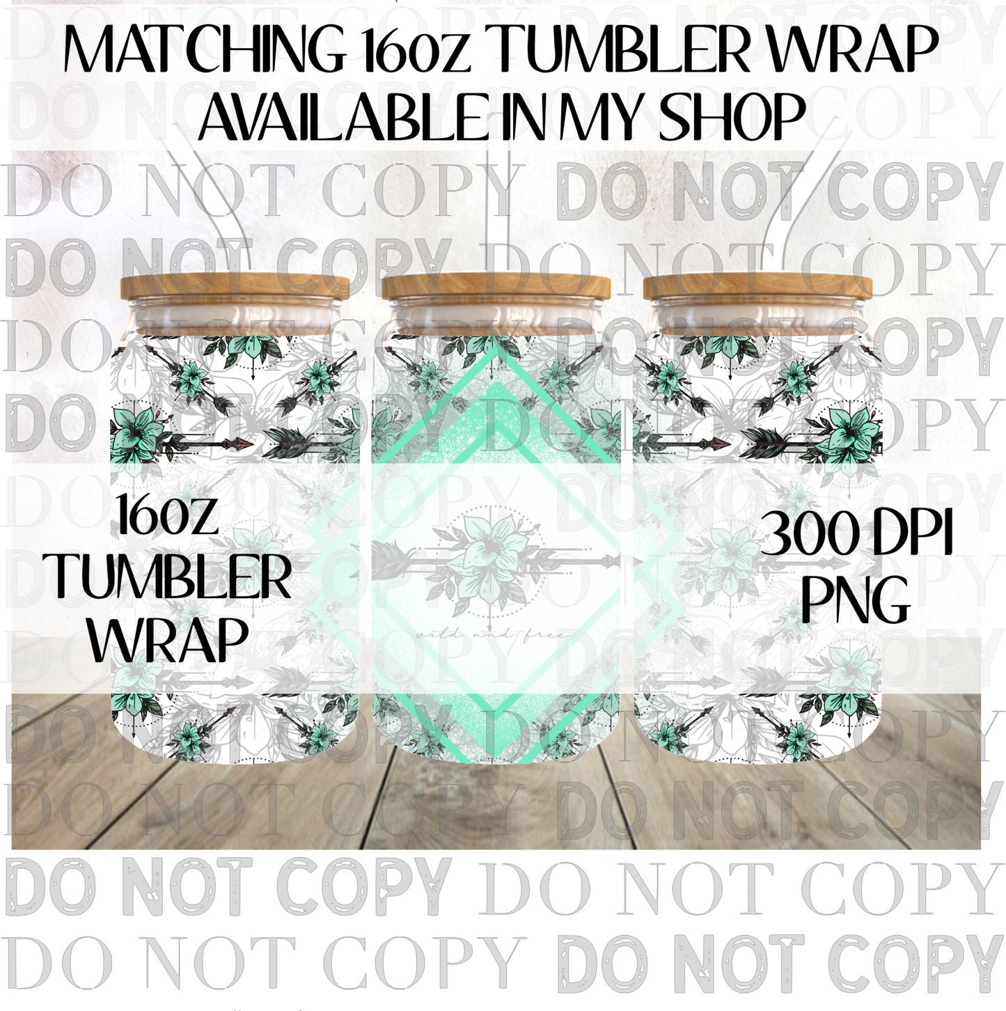 Wild And Free Wrap PNG