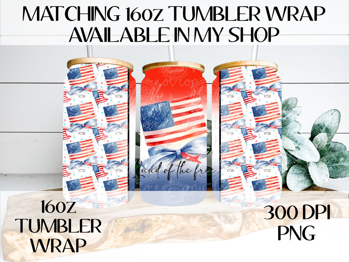 Land Of The Free Wrap PNG