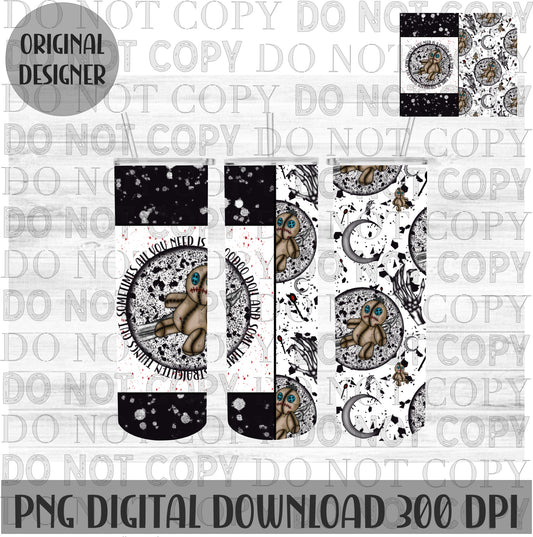 Voodoo And Time Split Wrap PNG